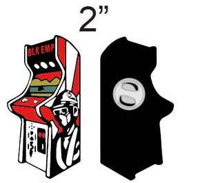 Black Emperor Cabinet Enamel Pin