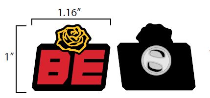Black Emperor Enamel Pin - Small