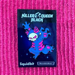 Skullz Drone - Killer Queen Black Enamel Pin